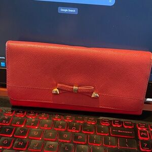 Prada Fushia pink , pre loved in fair condition Accent Wallet